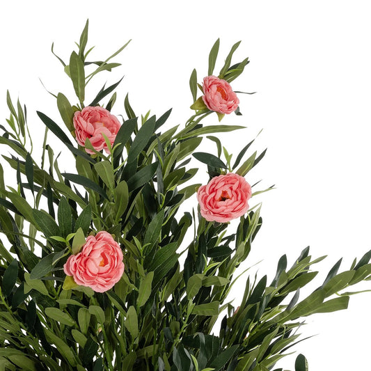 PINK PEONY 21097 Τεχνητό Διακοσμητικό Δέντρο Παιώνια Μ80 x Π70 x Υ160