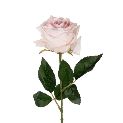 PINK ROSE BRANCH 21148 Τεχνητό Διακοσμητικό Κλαδί Τριαντάφυλλα Ροζ Y63cm