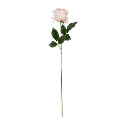 PINK ROSE BRANCH 21148 Τεχνητό Διακοσμητικό Κλαδί Τριαντάφυλλα Ροζ Y63cm