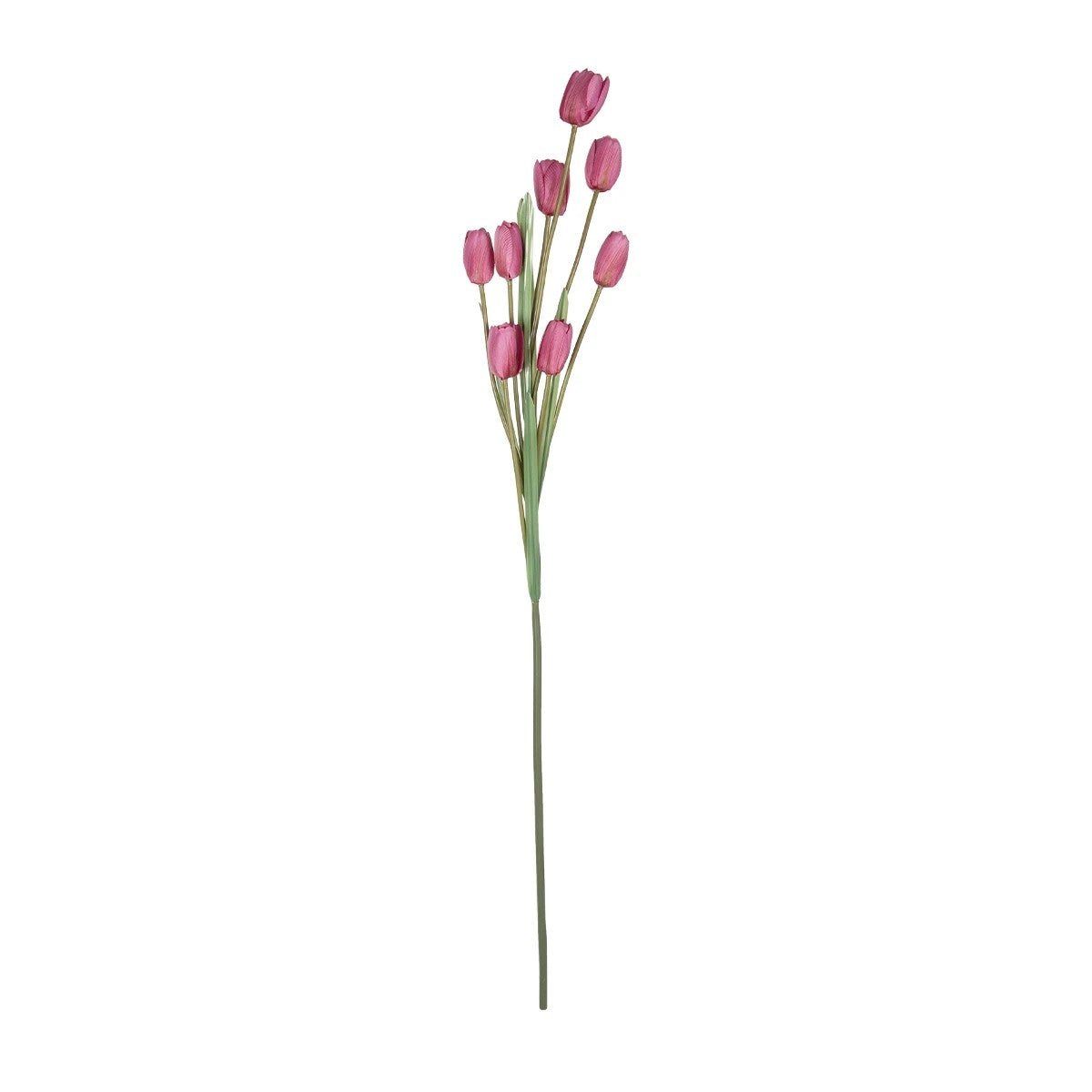 PINK TULIP BRANCH 21319 Τεχνητό Διακοσμητικό Κλαδί Ροζ Τουλίπα Y92cm