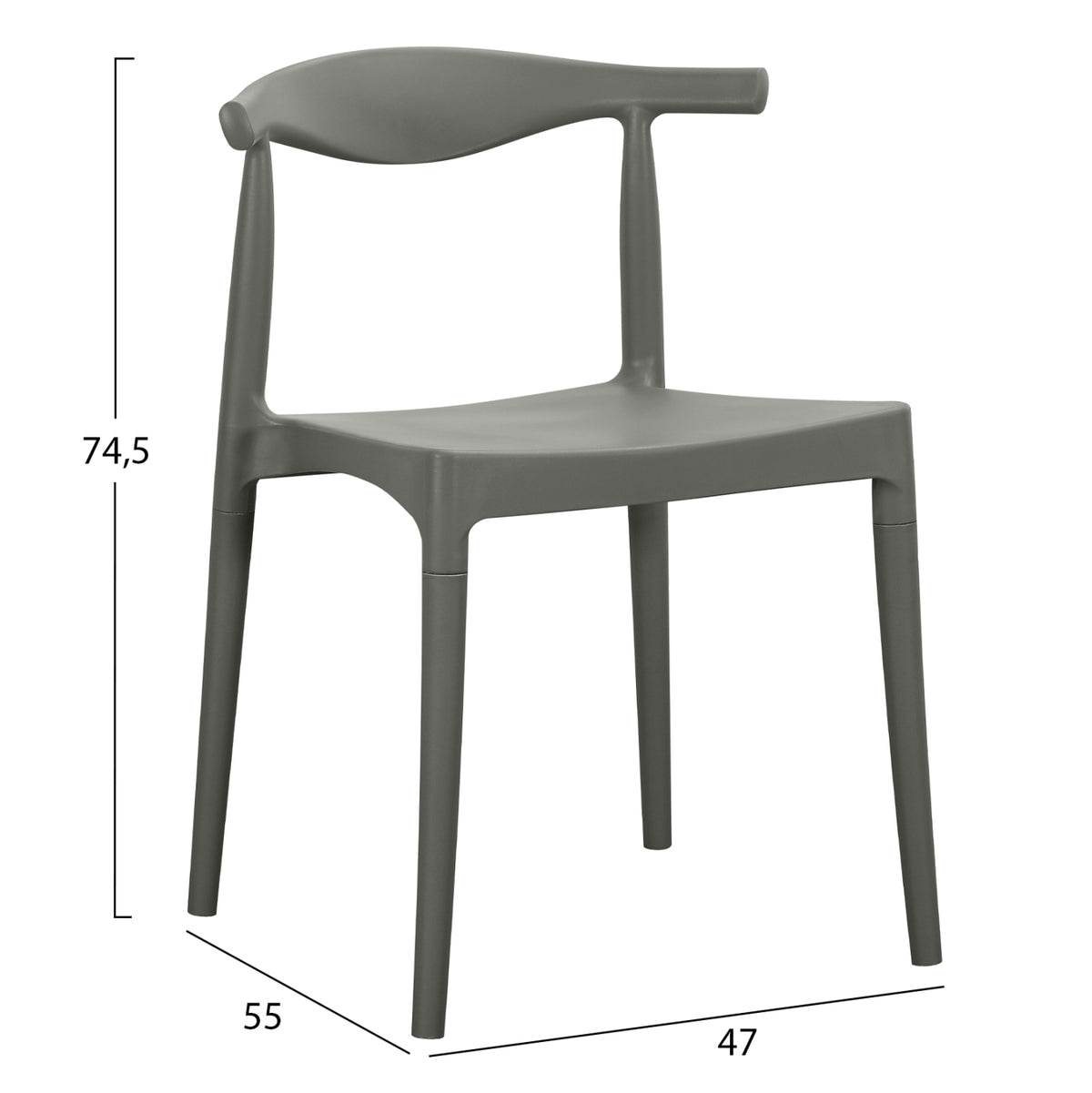 ΠΟΛΥΘΡΟΝΑ ΕΞΩΤ. ΧΩΡΟΥ ALOR ΠΟΛΥΠΡΟΠΥΛΕΝΙΟ OLIVE GREEN 47x55x74.5