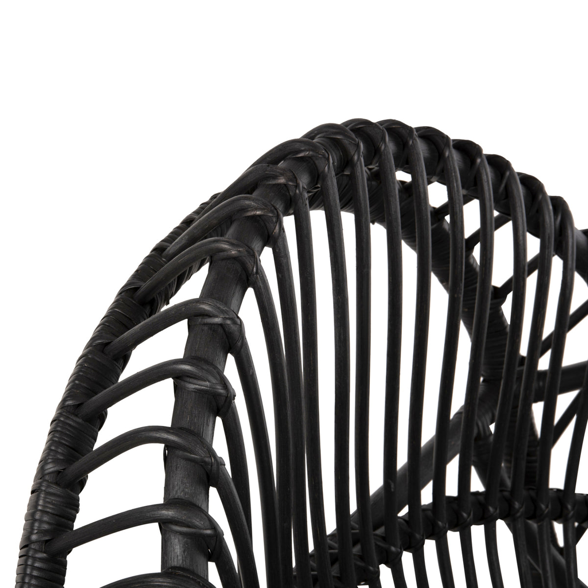 ΠΟΛΥΘΡΟΝΑ ENTROPY ΦΥΣΙΚΟ RATTAN ΜΕ ΜΑΞΙΛΑΡΙ ΜΑΥΡΟ 80x97x85