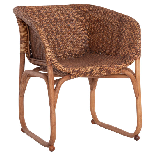 ΠΟΛΥΘΡΟΝΑ ΕΣΩΤ. ΧΩΡΩΝ TUCKET ΦΥΣΙΚΟ RATTAN ΚΑΡΥΔΙ ΧΡΩΜΑ 63x60x77