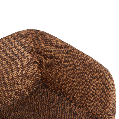 ΠΟΛΥΘΡΟΝΑ ΕΣΩΤ. ΧΩΡΩΝ TUCKET ΦΥΣΙΚΟ RATTAN ΚΑΡΥΔΙ ΧΡΩΜΑ 63x60x77