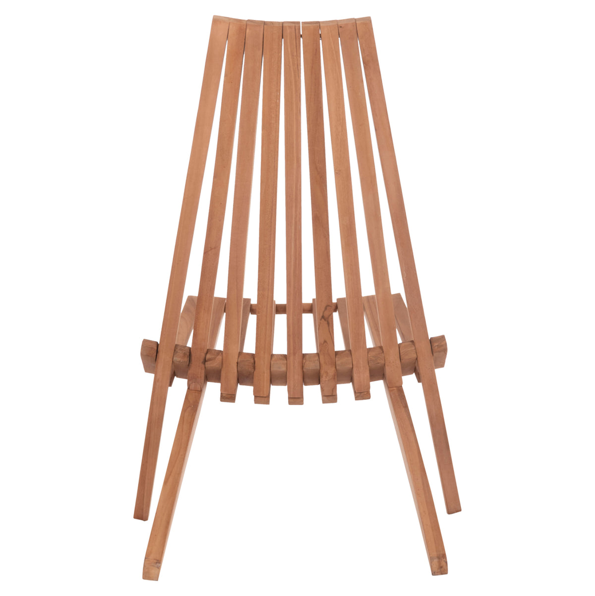 ΠΟΛΥΘΡΟΝΑ LOUNGE ΠΤΥΣΣΟΜΕΝΗ SHIGAO ΞΥΛΟ TEAK ΦΥΣΙΚΟ 61x88.5x89