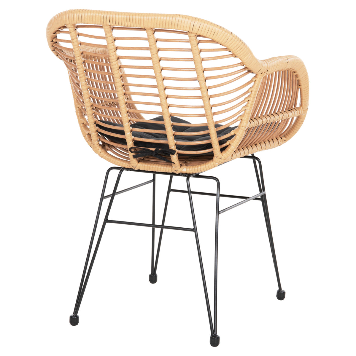ΠΟΛΥΘΡΟΝΑ ΜΕ ΜΑΞΙΛΑΡΙ ΜΕΤΑΛΛΙΚΗ ALLEGRA ΜΕ WICKER ΜΠΕΖ 58x59x82