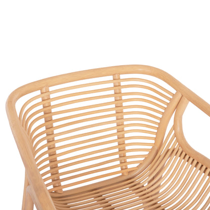 ΠΟΛΥΘΡΟΝΑ MEL ΕΣΩΤ. ΧΩΡΩΝ ΦΥΣΙΚΟ RATTAN 62x57,5x79,5