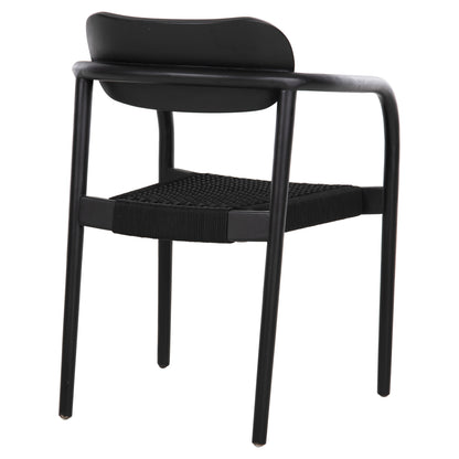 ΠΟΛΥΘΡΟΝΑ OSLO ΞΥΛΟ TEAK ΜΑΥΡΟ & ΜΑΥΡΟ ΣΧΟΙΝΙ 55x54x80