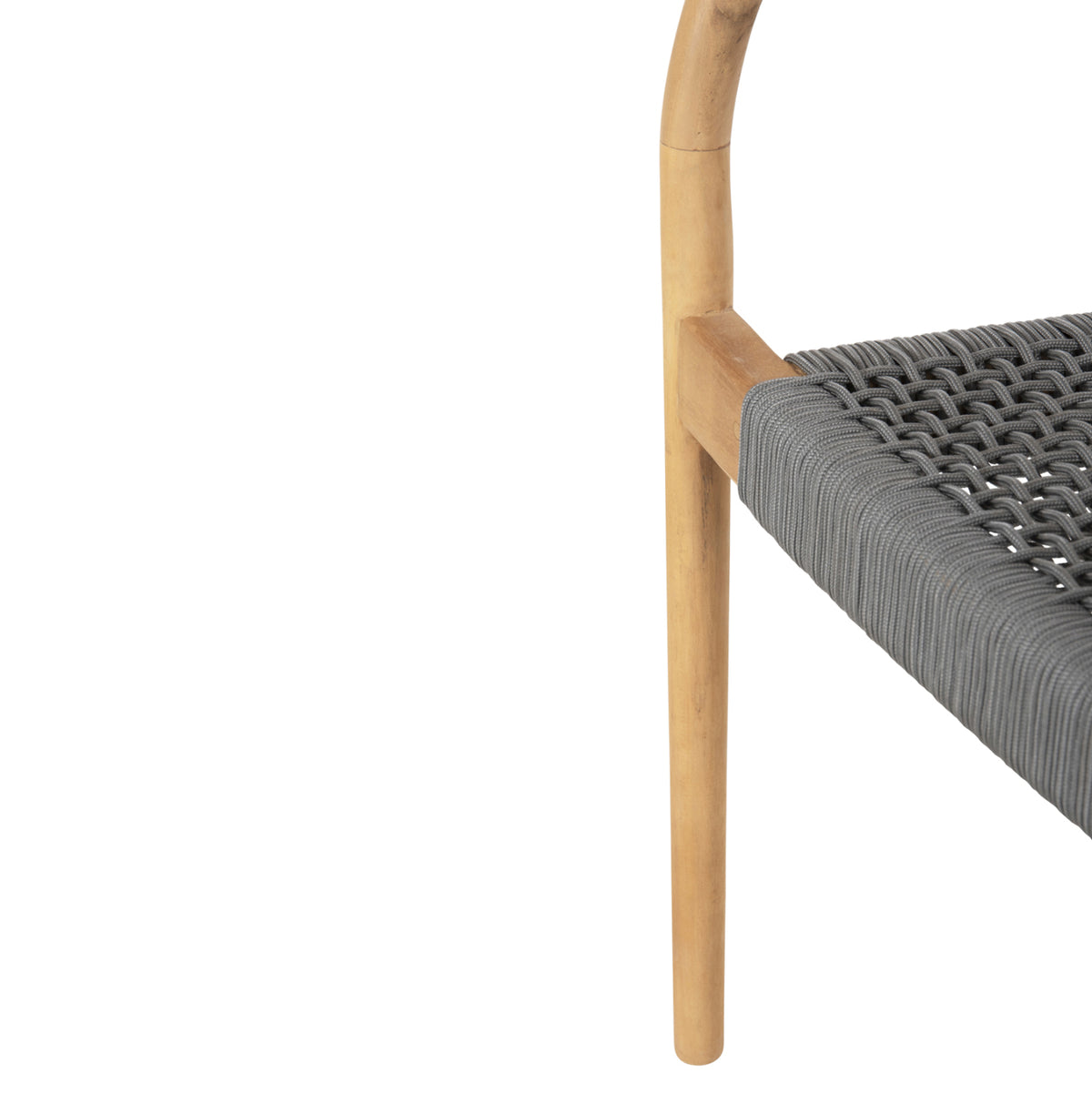ΠΟΛΥΘΡΟΝΑ OSLO ΞΥΛΟ TEAK ΦΥΣΙΚΟ & ΓΚΡΙ ΣΧΟΙΝΙ 55x54x80