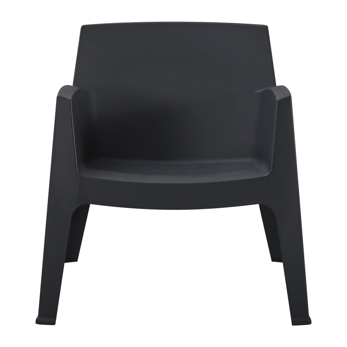 ΠΟΛΥΘΡΟΝΑ ΠΟΛΥΠΡΟΠΥΛΕΝΙΟΥ LOUNGE SLEEK ΜΑΥΡΟ 62x68x73