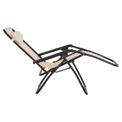 ΠΟΛΥΘΡΟΝΑ RELAX COMPANION ΜΠΕΖ TEXTILENE ΜΑΥΡΟ ΜΕΤΑΛΛΟ 67x145x110
