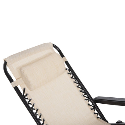 ΠΟΛΥΘΡΟΝΑ RELAX COMPANION ΜΠΕΖ TEXTILENE ΜΑΥΡΟ ΜΕΤΑΛΛΟ 67x145x110
