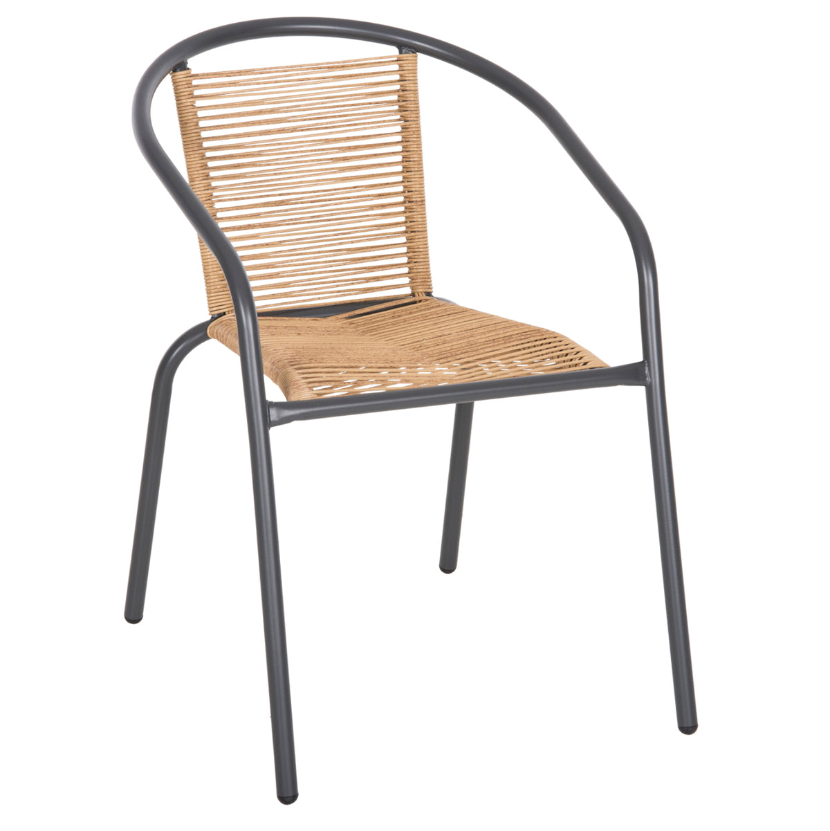 ΠΟΛΥΘΡΟΝΑ SWIFTER ΜΕΤΑΛΛΟ ΓΚΡΙ ΣΥΝΘ. RATTAN ΣΕ ΦΥΣΙΚΟ 54x61x75