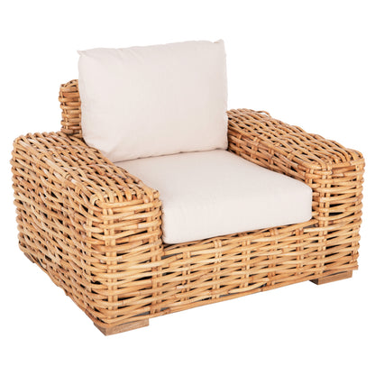 ΠΟΛΥΘΡΟΝΑ TROPEL ΞΥΛΟ MANGO RATTAN ΦΥΣΙΚΟ ΛΕΥΚΑ ΜΑΞΙΛΑΡΙΑ 110x88x70-85
