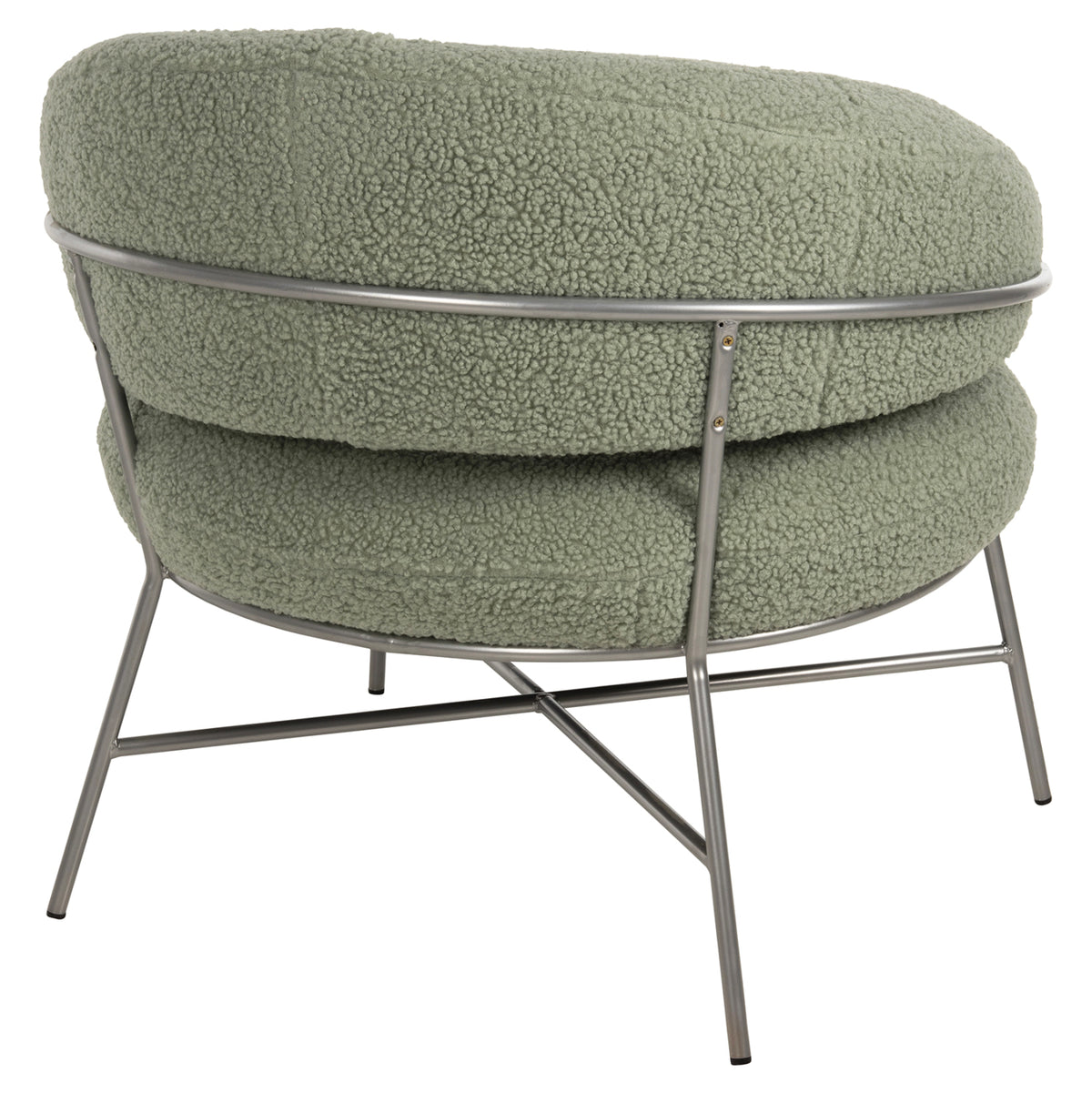 ΠΟΛΥΘΡΟΝΑ TRUDI ΑΠΟ ΜΠΟΥΚΛΕ ΦΥΣΤΙΚΙ ΜΕ ΑΣΗΜΙ ΜΕΤΑΛΛΙΚΟ ΣΚΕΛΕΤΟ 84x79x76