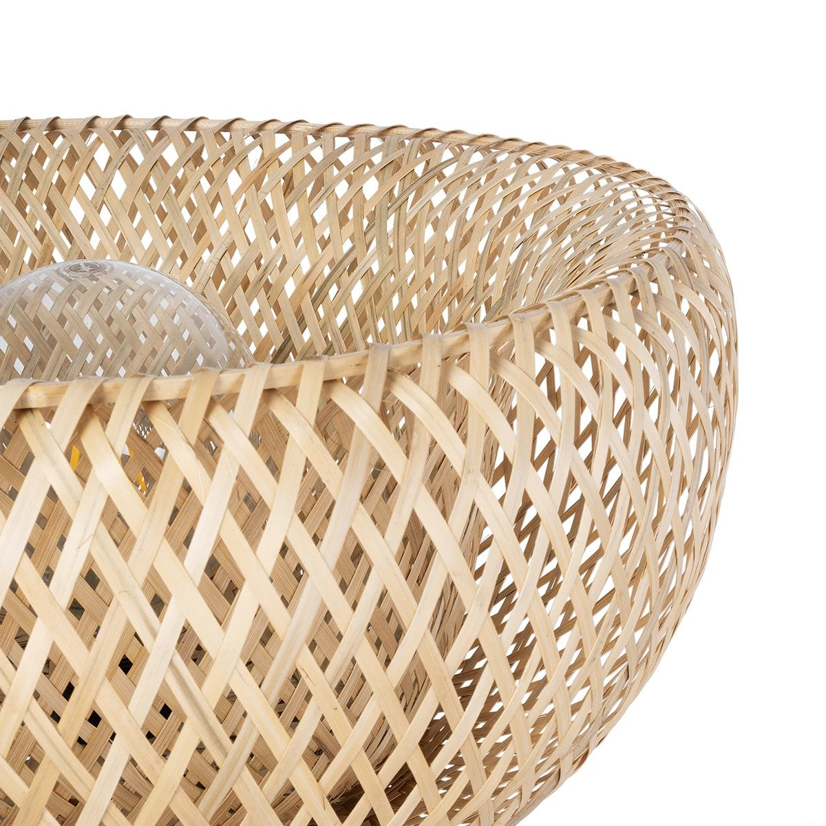 POPPY 01983 Boho Επιδαπέδιο Φωτιστικό με Ντουί 1 x E27 AC 220-240V IP20 - Μπεζ - Μ58 x Π58 x Υ143