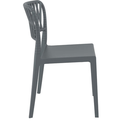 PORTOFINO DARK GREY ΚΑΡΕΚΛΑ ΠΟΛ/ΝΙΟΥ 52x56x83