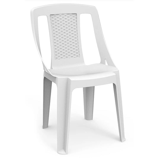 Καρέκλα Procida Από Πολυπροπυλένιο Σε Χρώμα Λευκό 46X53X86