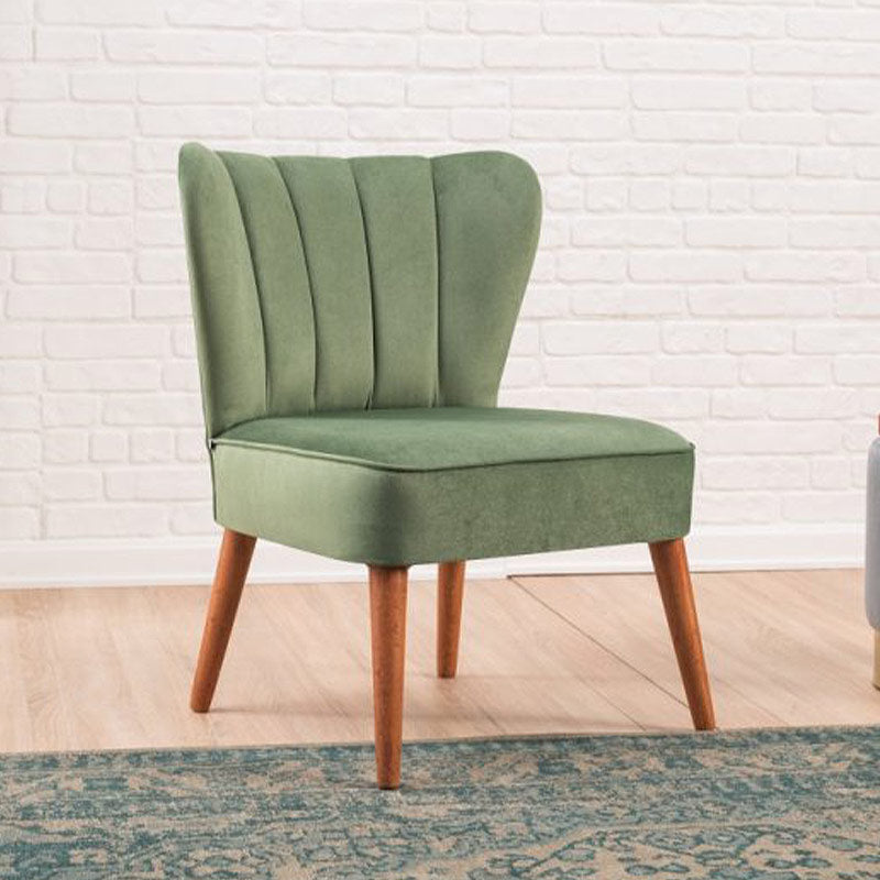 Καρέκλα Layla Υφασμάτινη Χρώμα Πράσινο 64X59X84