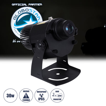 PROJECTOR 51177 LED Προτζέκτορας Διαφημιστικού Λογότυπου Official Partner Εξωτερικού Χώρου - 30W AC 220-240V IP65 - Μ22 x Π18.5 x Υ22cm