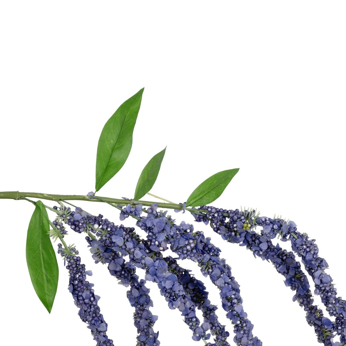 PURPLE AMARANTHUS FRUIT BRANCH 21452 Τεχνητό Διακοσμητικό Κλαδί Μωβ Αμάρανθος Y80cm