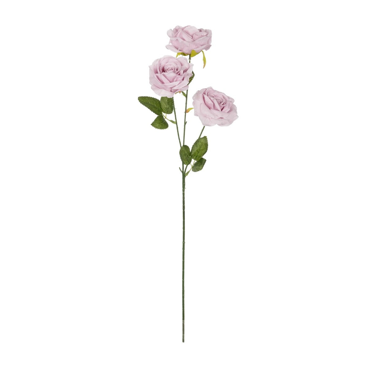 PURPLE ROSE BRANCH 21194 Τεχνητό Διακοσμητικό Κλαδί Τριαντάφυλλα Μωβ Y66cm