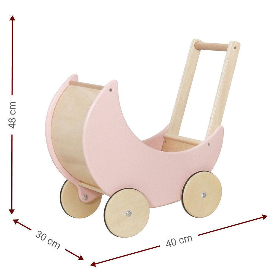 Παιδικό Καροτσάκι για Κούκλες Baby Walker 40x30x48