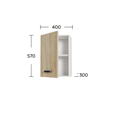 Πάνω Ντουλάπι Anita Σονόμα 40x30x57