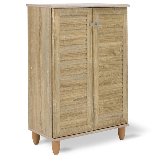 Παπουτσοθήκη-Ντουλάπι Santo 10 Ζεύγων Χρώμα Sonoma 60x34,5x91,5