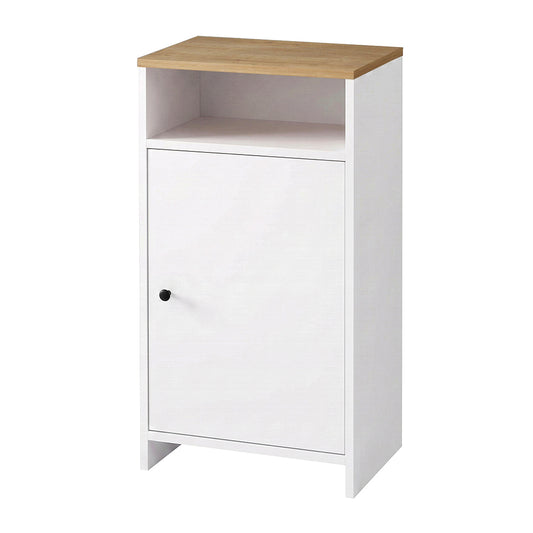 Παπουτσοθήκη - Ντουλάπι Talsa Χρώμα Λευκό - Sapphire Oak 50x35,3x86