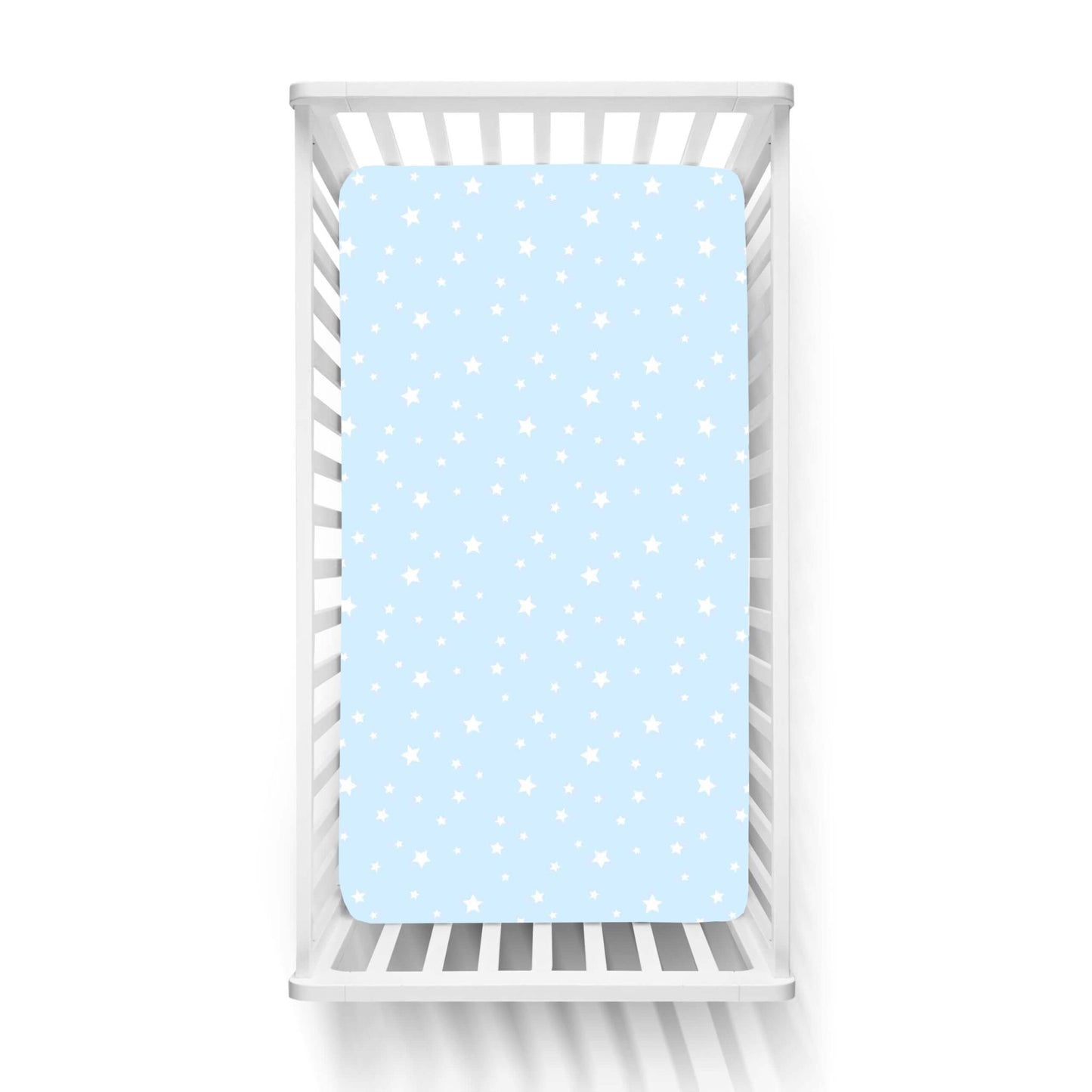 Βρεφικά Σετ Σεντόνι Κούνιας με Λάστιχο Paradise Blue