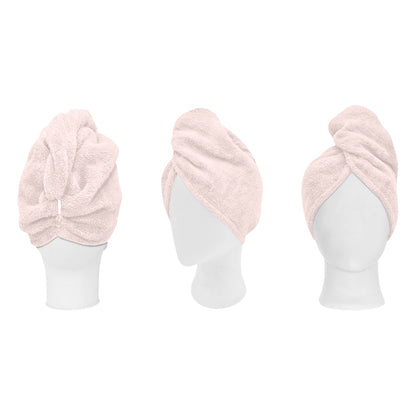 Πετσέτα Μαλλιών Turban Art 3410 Ροζ