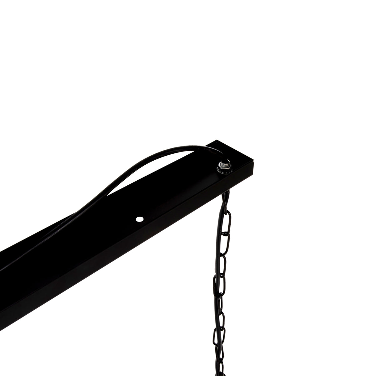 ΦΩΤΙΣΤΙΚΟ ΟΡΟΦΗΣ ΚΡΕΜΑΣΤΟ 6ΦΩΤΟ ΜΑΥΡΟΣ ΜΕΤΑΛΛΙΚΟΣ ΣΚΕΛΕΤΟΣ 77,5x25x101