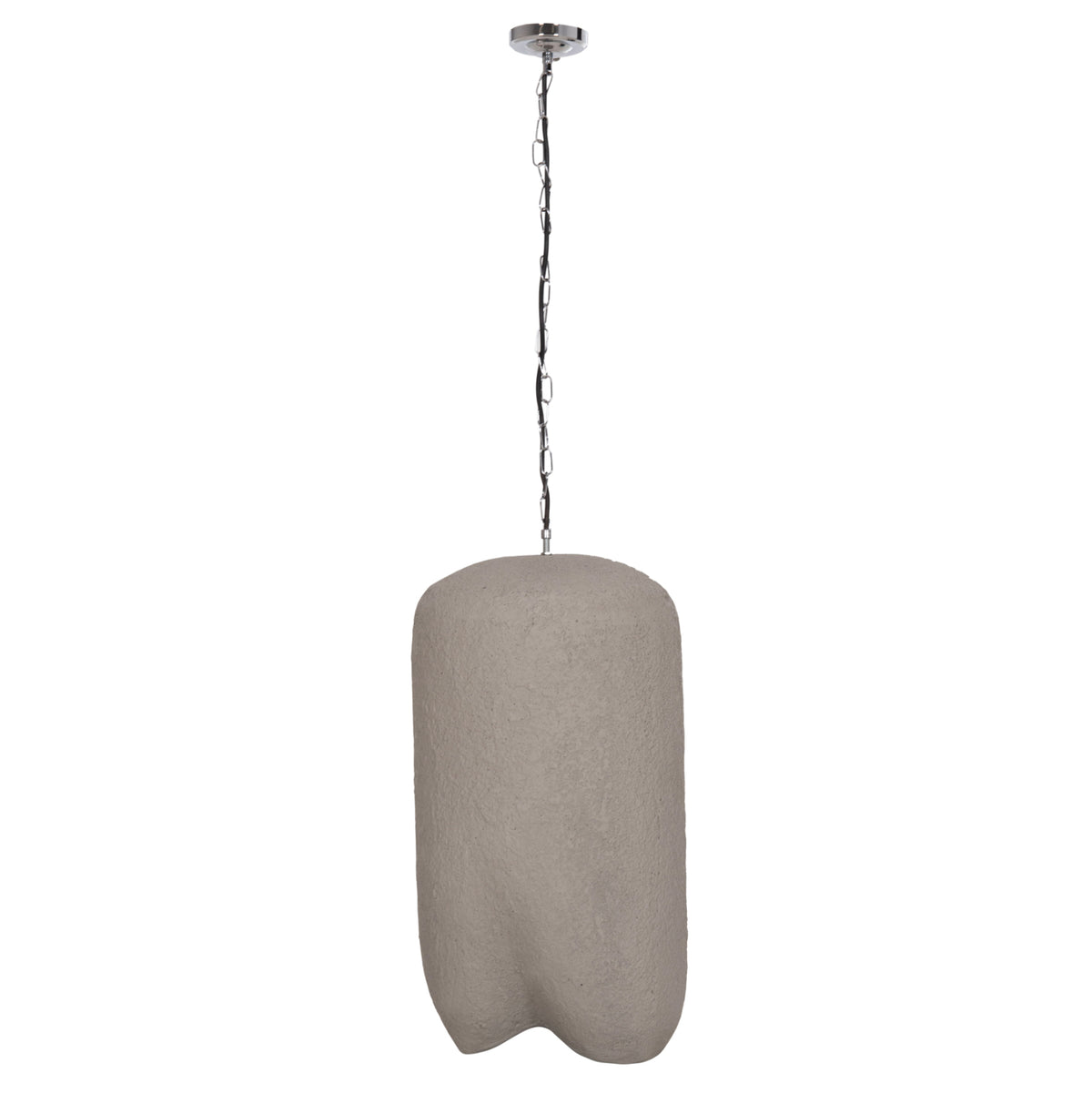 ΦΩΤΙΣΤΙΚΟ ΟΡΟΦΗΣ ΚΡΕΜΑΣΤΟ LOGKY FIBER CEMENT ΓΚΡΙ 35x35x67
