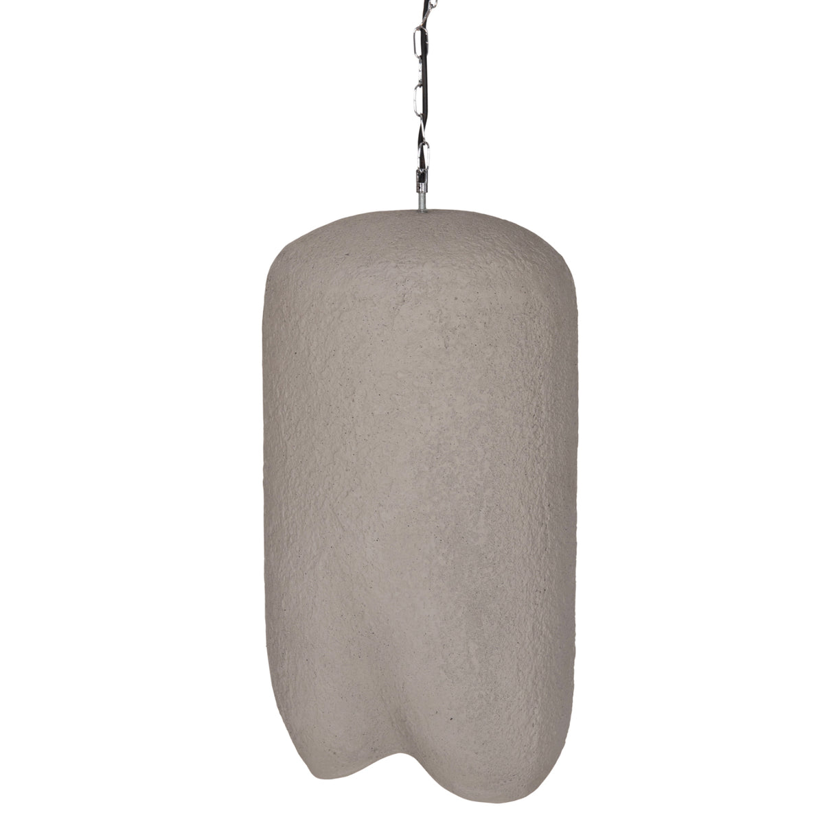 ΦΩΤΙΣΤΙΚΟ ΟΡΟΦΗΣ ΚΡΕΜΑΣΤΟ LOGKY FIBER CEMENT ΓΚΡΙ 35x35x67