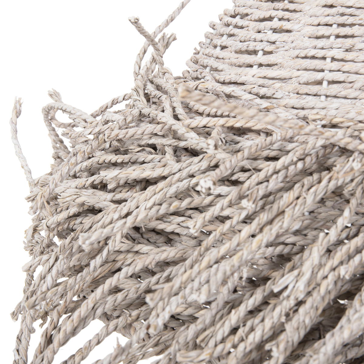 ΦΩΤΙΣΤΙΚΟ ΟΡΟΦΗΣ ΚΡΕΜΑΣΤΟ SEAGRASS ΣΕ WHITEWASH ΧΡΩΜΑ Φ50x25-135