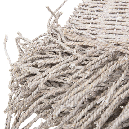 ΦΩΤΙΣΤΙΚΟ ΟΡΟΦΗΣ ΚΡΕΜΑΣΤΟ SEAGRASS ΣΕ WHITEWASH ΧΡΩΜΑ Φ50x25-135