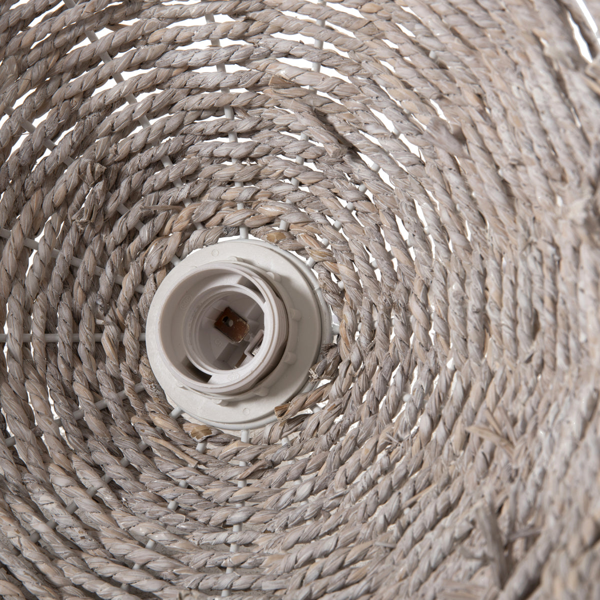 ΦΩΤΙΣΤΙΚΟ ΟΡΟΦΗΣ ΚΡΕΜΑΣΤΟ SEAGRASS ΣΕ WHITEWASH ΧΡΩΜΑ Φ50x25-135