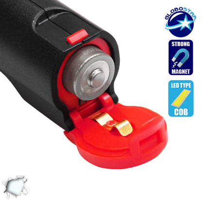 Φορητός Φακός PEN COB LED Κόκκινο Χρώμα 07007