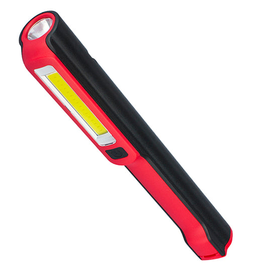 Φορητός Φακός PEN COB LED Κόκκινο Χρώμα 07007