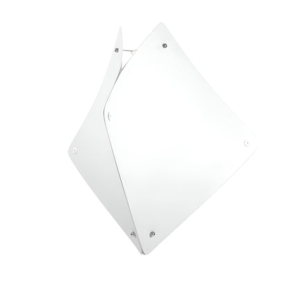 Φωτιστικό Κρεμαστό Zadar Μονόφωτο Λευκό (PP+PVC) Ε27 50x50x80