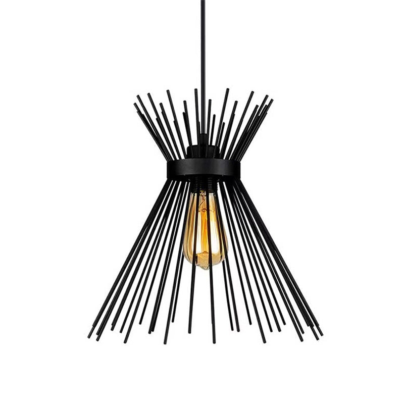Φωτιστικό Οροφής Candle I E27 Μέταλλο Μαύρο Φ25x30