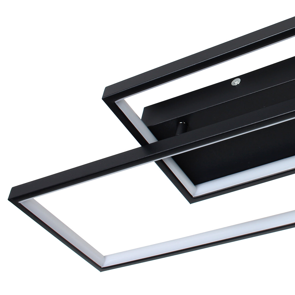 Φωτιστικό Οροφής LED 34W 65x28x8 εκ. Μαύρο με Controller