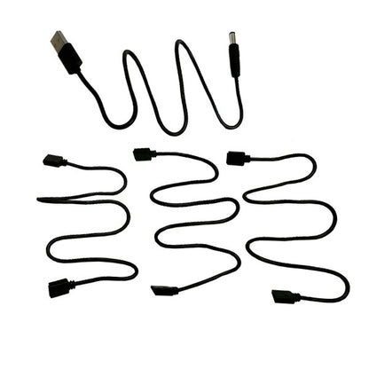 Πλήρες Κιτ Κρυφού Φωτισμού RGB με USB για Τηλεοράσεις και Τηλεχειριστήριο 06006