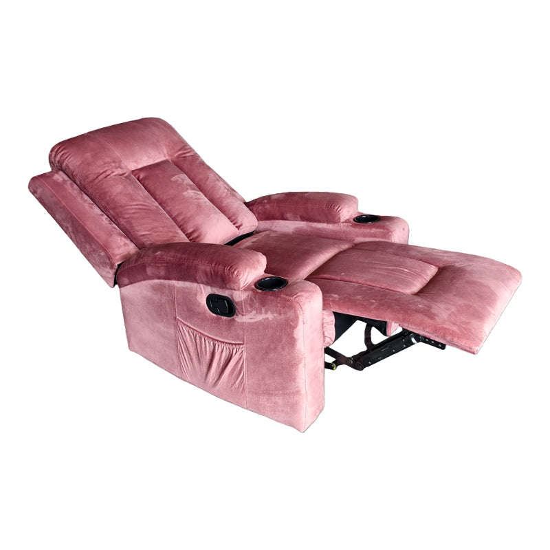 Πολυθρόνα Relax Gessel Βελούδο Σάπιο Μήλο 80x90x98
