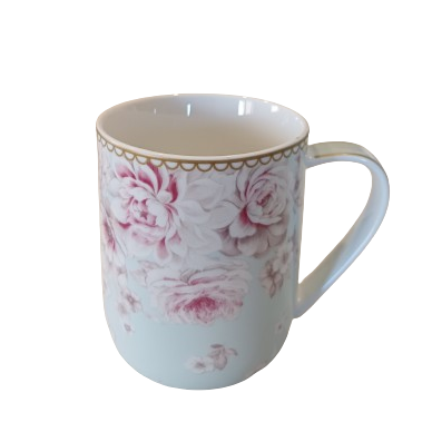 Πορσελάνινη Κούπα Pastel Roses 380ml