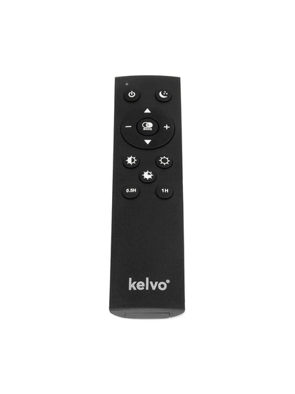 RA KLV-101-0365 Κρεμαστό Φωτιστικό Οροφής LED 67W 6700lm 120° AC 220-240V IP20 Ρυθμιζόμενο Λευκό CCT με Χειριστήριο από 2700K έως 6000K Dimmable - Lumileds SMD Chip - Μαύρο Ματ - Μ60 x Π60 x Υ8