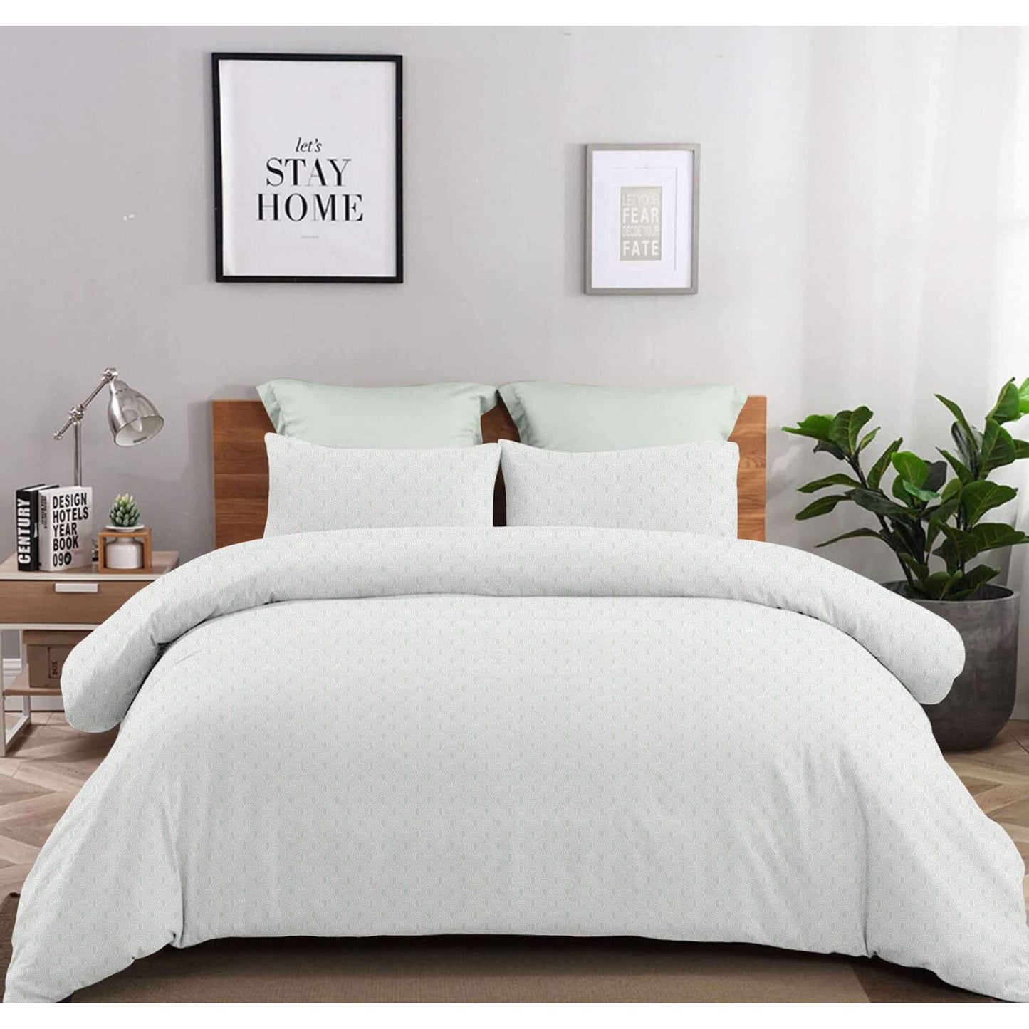 Σετ Σεντόνια 2x(2,45x2,60εκ) + 2x(52x72εκ) Rafaella Oil