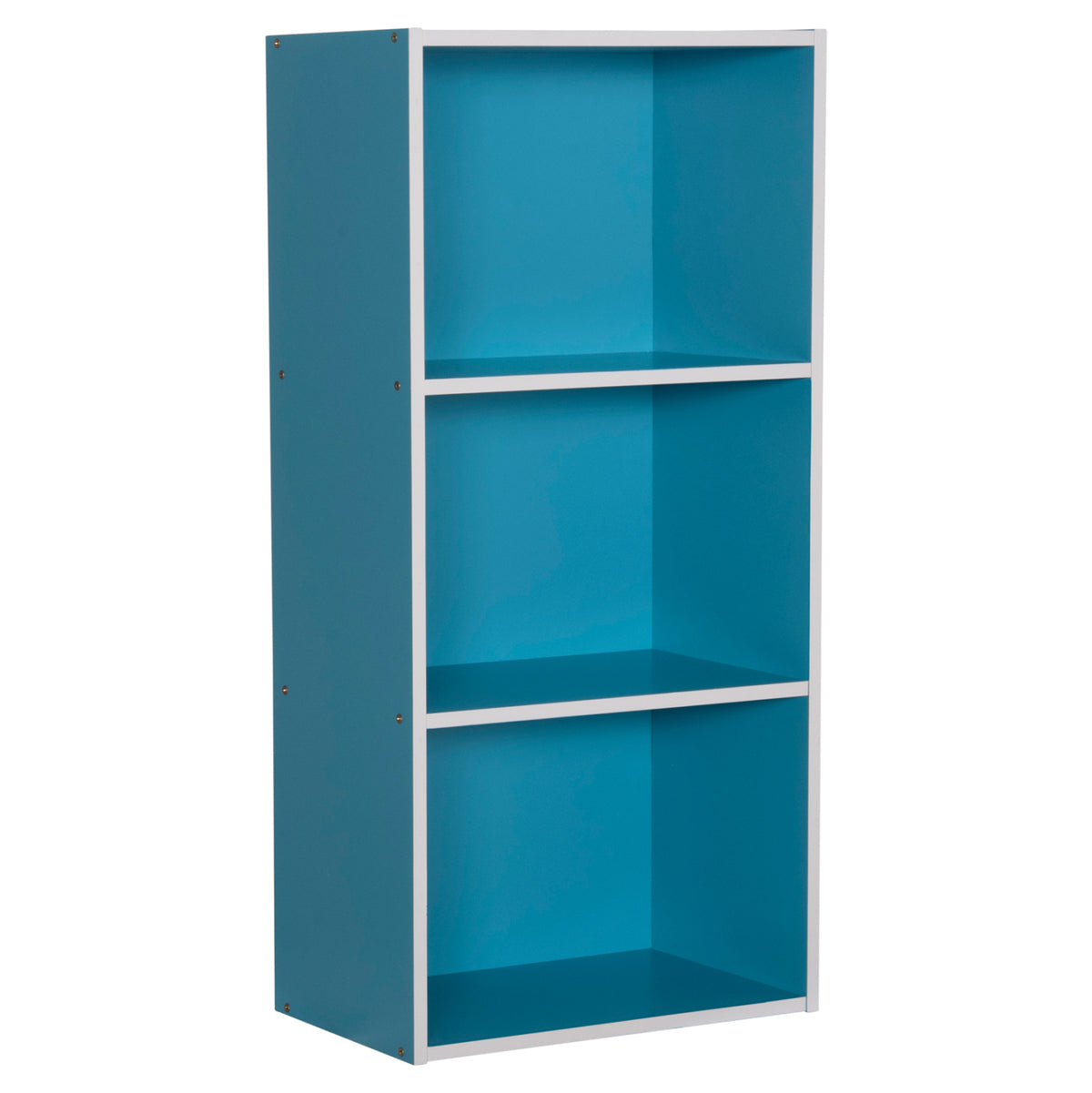 ΡΑΦΙΕΡΑ ΤΟΙΧΟΥ CUBICON ΜΠΛΕ ΛΕΥΚΗ ΜΕΛΑΜΙΝΗ 38,5x23,5x80