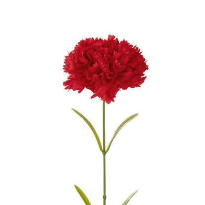 RED CARNATION BRANCH 21210 Τεχνητό Διακοσμητικό Κλαδί Γαρίφαλο Κόκκινο Y60cm